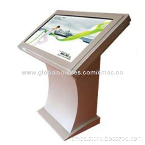 Network Floor Stand Advertising Player, TFT LCD LED Backlight, Can Support Wire Line/Wi-Fi/3G